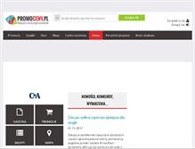 Tablet Screenshot of ca.promoceny.pl
