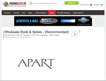 Tablet Screenshot of apart.promoceny.pl
