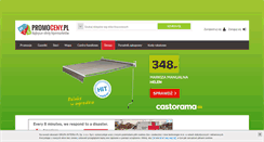 Desktop Screenshot of castorama.promoceny.pl
