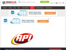 Tablet Screenshot of api.promoceny.pl